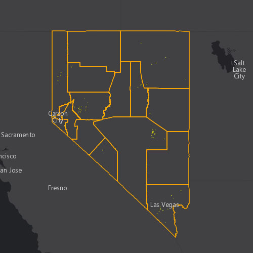 Nevada The Oil And Gas Threat Map