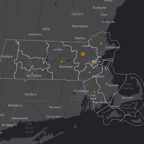 Massachusetts The Oil & Gas Threat Map